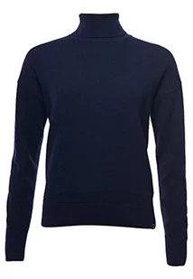 Sweter damski Superdry Lambswool Roll Neck, fajna woda, 38 - Swetry damskie - miniaturka - grafika 1