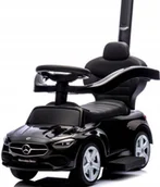 Chodziki - Pchacz Mercedes AMG c63 Czarny Jeździk, muzyka - miniaturka - grafika 1