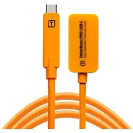 Kable USB - Tether tools Tether Tools Boost Pro USB-C Cabel - 5m przedłużacz - pomarańczowy - miniaturka - grafika 1