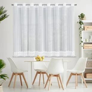 Firana Elza 350X150 na przelotkach - Firany - miniaturka - grafika 1