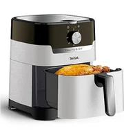 Frytkownice - Tefal EY501A Easy Fry & Grill frytkownica na gorące powietrze, pojemność 4,2 l, technologia 2 w 1, technologia Extra Crisp, energooszczędna, technologia grillowania, timer, kolor biały - miniaturka - grafika 1