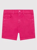 Spodenki damskie - Guess Szorty jeansowe J2RD12 WE5X0 Różowy Regular Fit - miniaturka - grafika 1