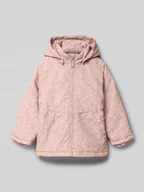 Kurtki i płaszcze dla dziewczynek - Kurtka o kroju regular fit z kwiatowym nadrukiem na całej powierzchni model ‘Maxi’ - miniaturka - grafika 1