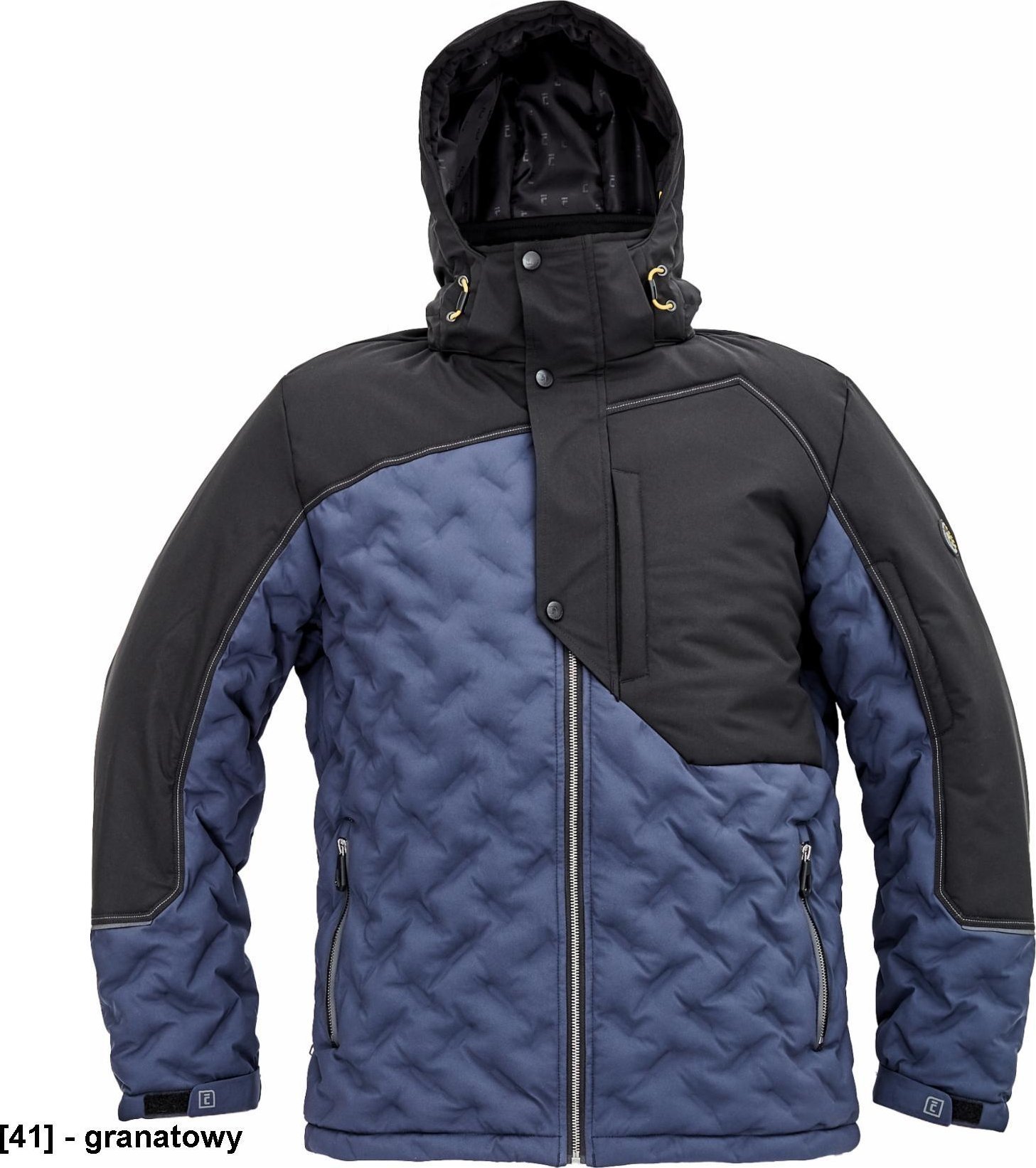 CERVA NEURUM - kurtka zimowa parka - granatowy XXL