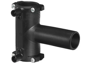 FISCHER FISCHER Trójnik elektrooporowy 90° DN32 PE100 SDR11 PN10 gaz/PN16 woda 753211608 4753211608 - Łączniki, trójniki, kształtki - miniaturka - grafika 1