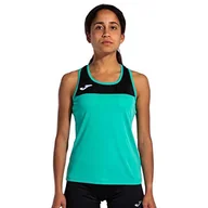 Koszulki i topy damskie - Joma Damska koszulka na ramiączkach Montreal, zielony/czarny, XL - miniaturka - grafika 1