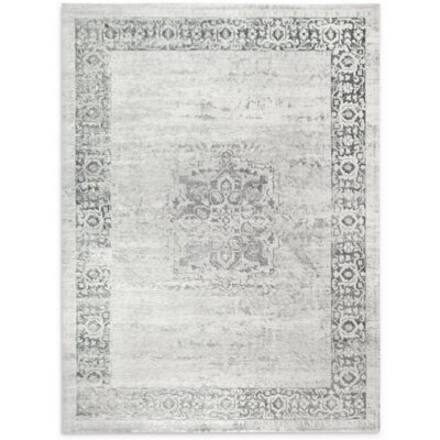 Dywan EUROFIRANY Elba4 120 x 170 cm Jasnostalowy