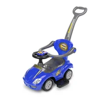Chodziki - Caretero Jeździk Race Car Blue - miniaturka - grafika 1