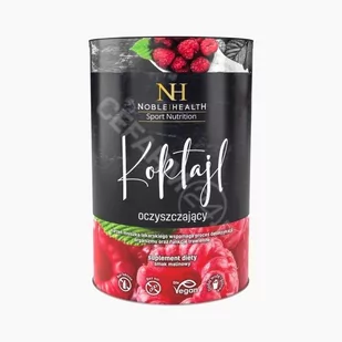 Noble Health koktajl oczyszczający o smaku malinowym 150 g - Odchudzanie i oczyszczanie - miniaturka - grafika 1