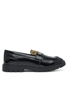 Tommy Hilfiger Półbuty Low Cut Shoe T3A4-34010-1850 Czarny - Buty dla dziewczynek - miniaturka - grafika 1