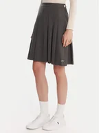Spódnice - Lacoste Spódnica plisowana JF5358 Szary Regular Fit - miniaturka - grafika 1