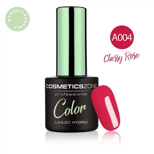 Lakier hybrydowy hipoalergiczny czerwony 7ml – Classy Rose A004 - Lakiery hybrydowe Lakier hybrydowy hipoalergiczny czerwony 7ml – Classy Rose A004 - Lakiery hybrydowe - miniaturka - grafika 1