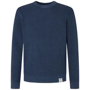 Sweter Męski PEPE JEANS Maddox PM702454 Granatowy - Swetry męskie - miniaturka - grafika 1