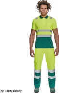 Odzież robocza - CERVA CADIZ HV - koszulka polo - żółty-zielony 5XL - miniaturka - grafika 1