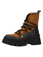 Botki damskie - Steve Madden Skórzane botki w kolorze jasnobrązowym - miniaturka - grafika 1