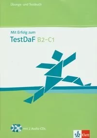 LektorKlett Mit Erfolg zum Test DaF ćwiczenia i testy z CD audio - Fazlić-Walter Ksenija, Wegner Wolfgang - Książki do nauki języka niemieckiego - miniaturka - grafika 1