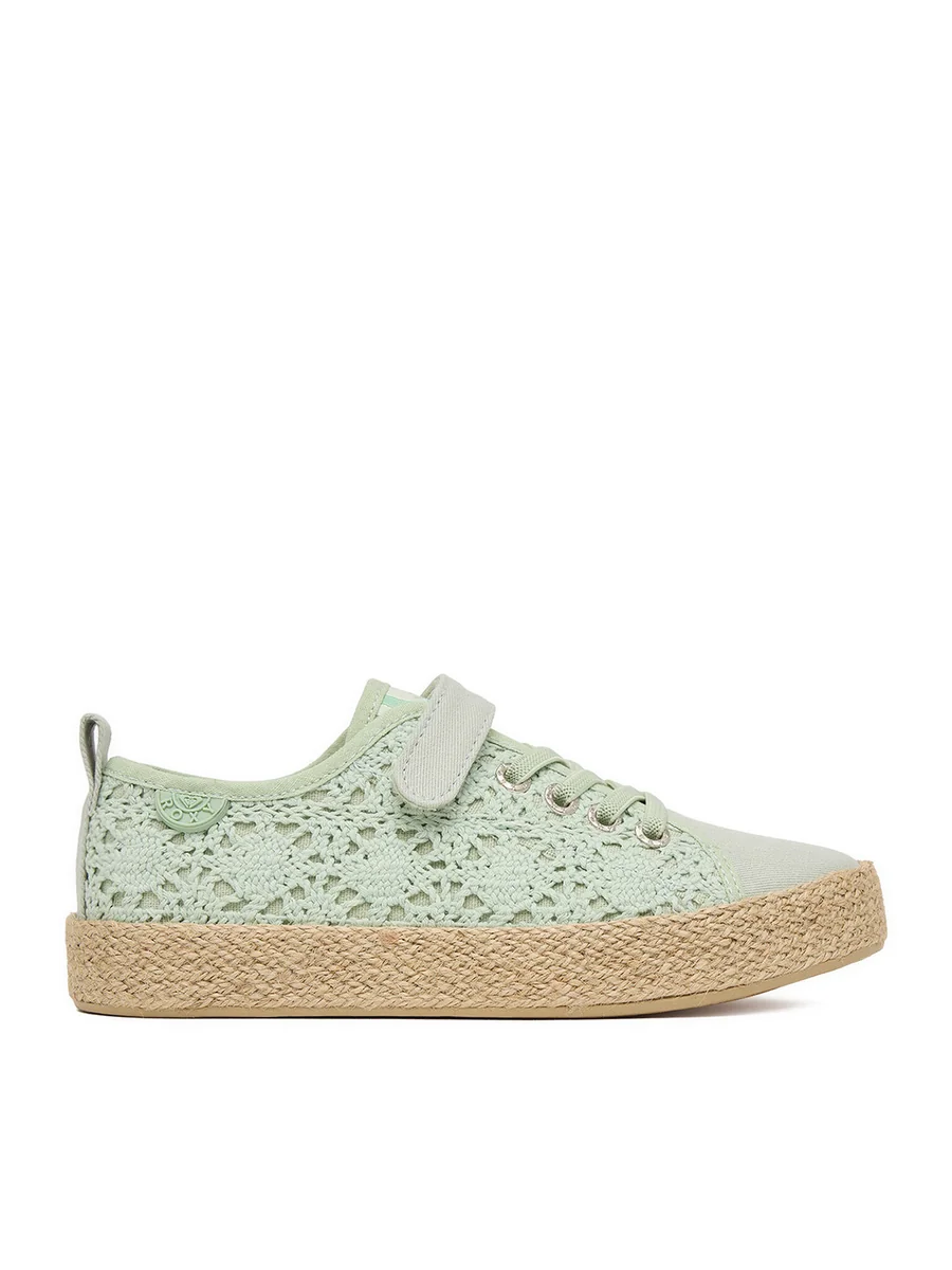 Espadryle CEO-CSS20547-01 Zielony
