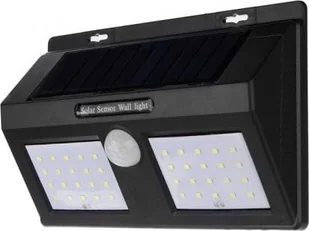 Kinkiet LED Kinkiet solarny 40 LED z czujnikiem ruchu i zmierzchu - Lampy ogrodowe - miniaturka - grafika 1