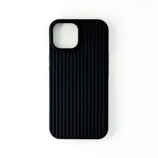 Etui na telefon komórkowy iPhone 15 z ochroną aparatu Black Case Bumper - Dla Apple iPhone 15, Czarny - Etui i futerały do telefonów - miniaturka - grafika 1