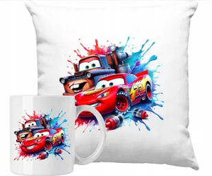 ZESTAW PODUSZKA + KUBEK Zygzak McQueen Auta Dla Miłośnika Pomysł Na Prezent - Gadżety dla niej i dla niego ZESTAW PODUSZKA + KUBEK Zygzak McQueen Auta Dla Miłośnika Pomysł Na Prezent - Gadżety dla niej i dla niego - miniaturka - grafika 1