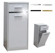 Szafki łazienkowe - Szafka Łazienkowa Stojąca z koszem szer. 40cm Producent Kod: 814K - miniaturka - grafika 1