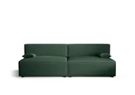 Sofy i kanapy - Sofa rozkładana Alvito X2, kolor: zielony. Materiał: sztruks. Wymiary: szer. 272 cm, wys. 85 cm, dł. 94 cm, , sofa z funkcją spania, sofa rozkładana, sofa rozkładana. - miniaturka - grafika 1