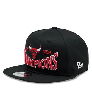 Czapka z daszkiem New Era Champions Patch 950 Bulls 60364218 Czarny - Czapki męskie - miniaturka - grafika 1