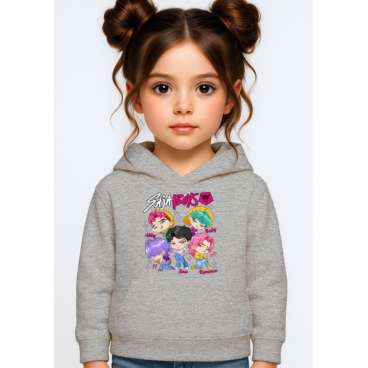 BLUZA DZIECIĘCA HUNTRIX SAJA BOYS 110-116 Z KAPTUREM BAWEŁNIANA JAKOŚĆ