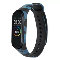 Akcesoria do smartwatchy - Xiaomi Opaska Xiaomi Mi Band 4 / 3 Camouflage Niebieska wristband_20191022172349 - miniaturka - grafika 1