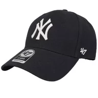 Czapki męskie - 47 Brand MLB New York Yankees MVP Cap B-MVPSP17WBP-NYC, Kobieta/Mężczyzna, Czapka z daszkiem, Granatowy - miniaturka - grafika 1