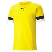 Koszulki męskie - PUMA PUMA Koszulka męska Teamrise Jersey Cyber Yellow-pumablack-white 3XL 70493207XXXL - miniaturka - grafika 1