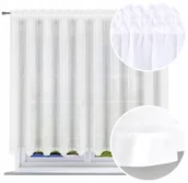 Firany - Firana prosta Firany 100x300 cm Firanki gotowe - miniaturka - grafika 1