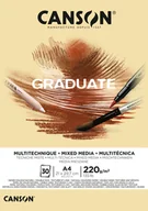Podobrazia, bloki, papiery - Blok Mix-media Graduate, A5, yellow ochre - miniaturka - grafika 1