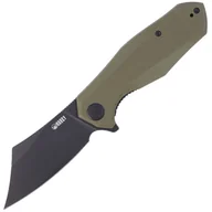 Noże - Nóż składany Kubey Echo Green G10, Black Stonewashed D2 (KU329B) - miniaturka - grafika 1