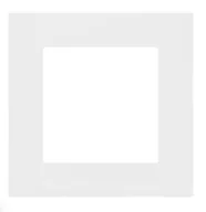 Klawisze i ramki - Kontakt Simon Ramka pojedyncza LINE Simon 55 - jasnoszary mat - miniaturka - grafika 1