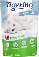 Żwirek dla kotów - Tigerino Crystals Flower-Power żwirek dla kota - 3 x 5 l (ok. 6,3 kg) - miniaturka - grafika 1