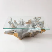 Ławy i stoliki kawowe - Stolik kawowy Oris 110x110x42 cm - miniaturka - grafika 1