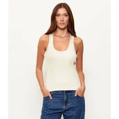 Bluzki damskie - Patrizia Pepe Top Slim Fit - miniaturka - grafika 1