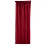 Zasłony - Pierre cardin Zasłona Sibel 140x270 na taśmie Bordowa ex-pier-zas-sibel-140x270-t-bord - miniaturka - grafika 1