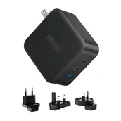 Ładowarki do telefonów - Ładowarka sieciowa Choetech PD6008 2xUSB-C PD 100W GaN - miniaturka - grafika 1