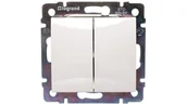 Wyłączniki światła i elektryczne - Legrand Valena Łącznik PODWÓJNY 774118 - miniaturka - grafika 1