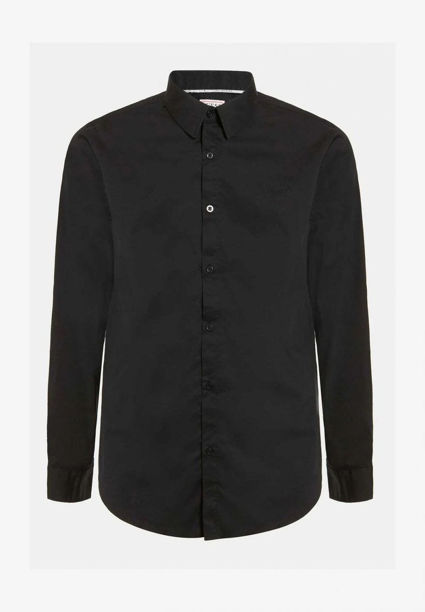 camicie męskie guess m1yh20 w7zk1 jblk czarny