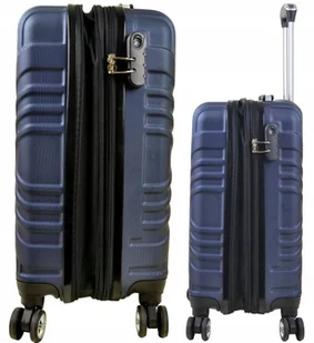 Walizka kabinowa na kółkach z poszerzeniem firmy SunBag model APUS 8082 EX - Walizki - miniaturka - grafika 1