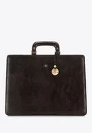 Teczki i aktówki - Teczka ze skóry minimalistyczna - miniaturka - grafika 1