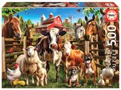 Puzzle - Educa, Puzzle, Kumple z farmy, 500 el. - miniaturka - grafika 1