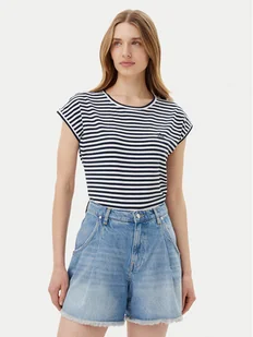 JOOP! T-Shirt 58 JW232JE262 30036536 Granatowy Regular Fit - Koszulki i topy damskie - miniaturka - grafika 1