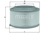 Filtry powietrza - Filtr powietrza Mahle LX 3458 - miniaturka - grafika 1