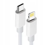 Kable USB - KABEL ŁADOWARKA DO IPHONE USB TYP C / LIGHTNING - miniaturka - grafika 1