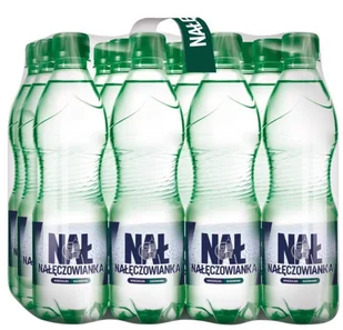 Nałęczowianka Woda mineralna mocniejszy gaz 0,5 l x 12 sztuk - Woda - miniaturka - grafika 1