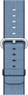 Oryginalny Pasek Apple Watch Woven Nylon Navy - Tahoe Blue 42mm w zaplombowanym opakowaniu - Akcesoria do smartwatchy - miniaturka - grafika 1